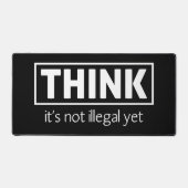 Nicht illegal schreibtischunterlage (Vorderseite)