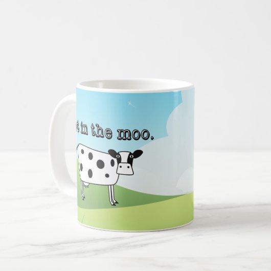 Nicht im Moo Kaffeetasse (Vorderseite Links)
