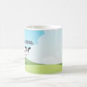 Nicht im Moo Kaffeetasse (Mittel)
