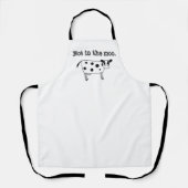 Nicht im Moo Schürze (Vorderseite)