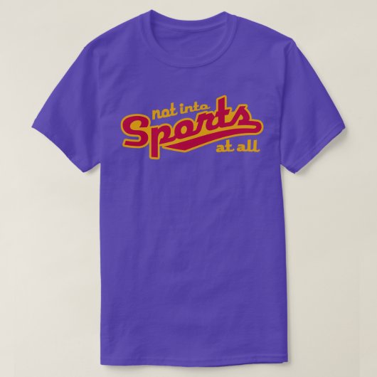 Nicht im Sport T-Shirt (Design vorne)