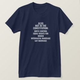 Nicht im verfassungsrechtlichen T - Shirt