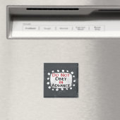 Nicht im Voraus befolgen Kühlschrank Magnet (In Situ (Geschirrspüler))