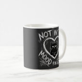 Nicht in der Stimmung für Liebe Grumpy Cat Sarkast Kaffeetasse (VorderseiteRechts)
