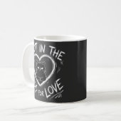 Nicht in der Stimmung für Liebe Grumpy Cat Sarkast Kaffeetasse (Vorderseite Links)