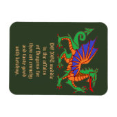 Nicht in die Angelegenheiten des Dragons Magnet ei (Horizontal)