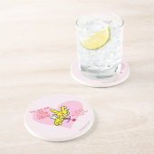 Nicht in die Liebe-Sache Getränkeuntersetzer (Seite)