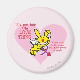 Nicht in die Liebe-Sache Magnet