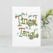 nicht in eine verworrene Postkarte bekommen (Stehend Vorderseite)