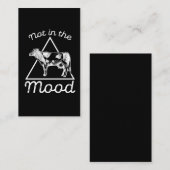 Nicht in Stimmung Funny Kuh Farming Spaß Bauer Visitenkarte (Vorne/Hinten)