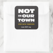 Nicht in unserem Aufkleber (Tasche)