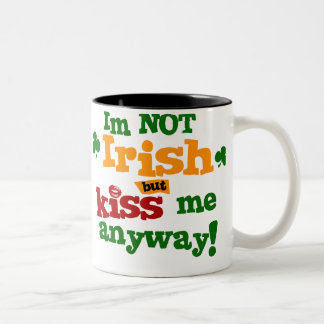 Nicht irische $17,95 zwei tonten Kaffee-Tasse Zweifarbige Tasse