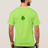 Nicht irischer T - Shirt (Rückseite)