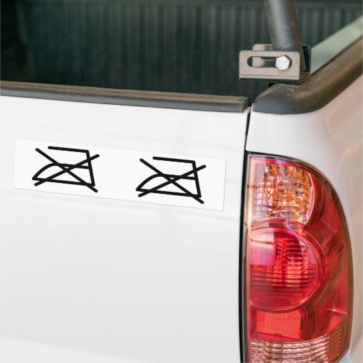 NICHT IRON! AUTOAUFKLEBER (Auf Lkw)