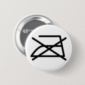 NICHT IRON! BUTTON (Vorne & Hinten)