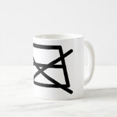 NICHT IRON! KAFFEETASSE (VorderseiteRechts)