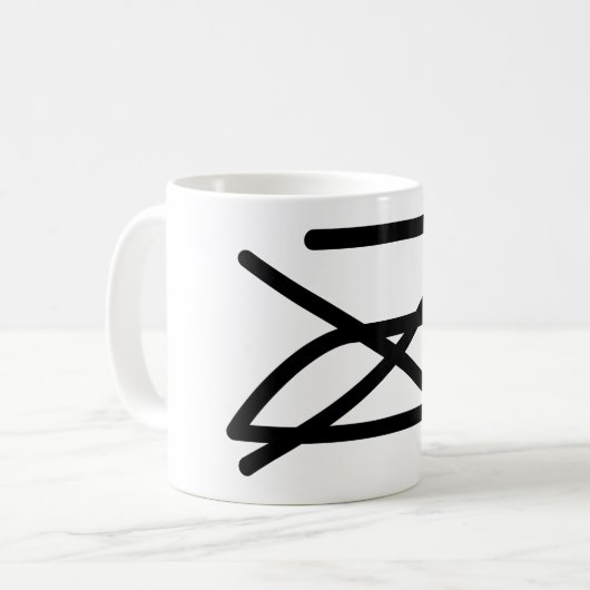 NICHT IRON! KAFFEETASSE (Vorderseite Links)