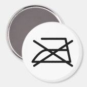 NICHT IRON! MAGNET (Vorderseite/Rückseite)