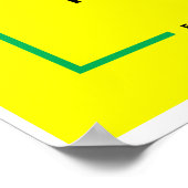 Nicht isolieren poster (Ecke)