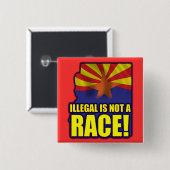 Nicht ist ein Rennen illegal Button (Vorne & Hinten)
