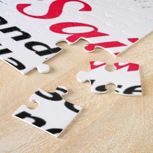 Nicht ist kein Heiliges… Ich bin ein Landseer Puzzle (Seite)