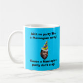 Nicht ist kein Party wie ein Manoogian Party! Kaffeetasse (Links)