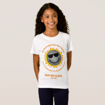 Nicht ist kein Sonnenschein-Mädchen-Eklipse-Shirt