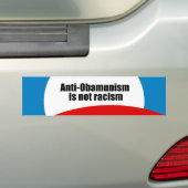Nicht ist Rassismus Anti-Obamunism Autoaufkleber (Auf Auto)