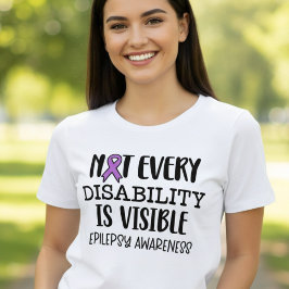 Nicht jede Behinderung ist sichtbar Epilepsie Tri-Blend Shirt