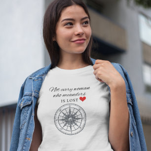 Nicht jede Frau, die sich meldet, ist verloren, in Tri-Blend Shirt