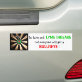 Nicht jeder erhält ein Bullauge! (Lyme-Borreliose) Autoaufkleber (Auf Auto)