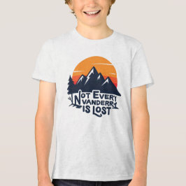 Nicht jeder Wanderer hat das Shirt der Kinder verl