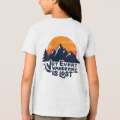 Nicht jeder Wanderer hat das Shirt der Kinder verl (Rückseite)