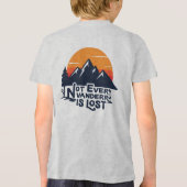 Nicht jeder Wanderer hat das Shirt der Kinder verl (Rückseite)