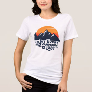 Nicht jeder Wanderer verliert den T - Shirt