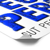 Nicht jemand, der ein lustiges Poster hat (Ecke)