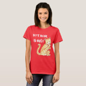 "Nicht jetzt bin ich beschäftigtes" lustiges T-Shirt (Vorne ganz)
