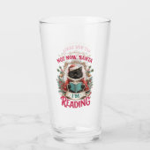 Nicht jetzt, Santa, ich lese gerade Glas (Rückseite)