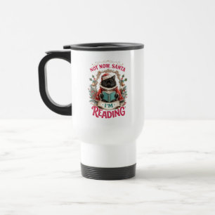 Nicht jetzt, Santa, ich lese gerade Reisebecher