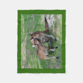 Nicht jetzt Skippy Fleecedecke (Vorderseite)