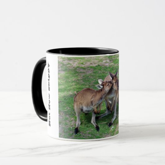 Nicht jetzt Skippy Tasse (Vorderseite Links)