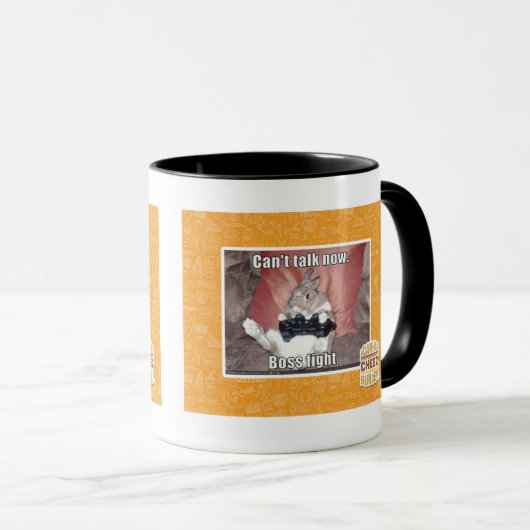 Nicht jetzt sprechen, kann Chefkampf Tasse (VorderseiteRechts)