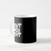 Nicht jucken kaffeetasse (Vorderseite Links)