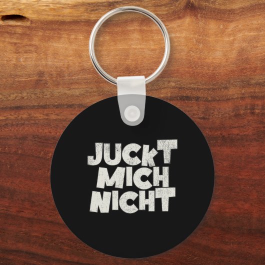 Nicht jucken schlüsselanhänger (Vorderseite)