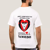 NICHT JUDGMENTAL SEIN..ODER BITTER...BESSER SEIN. T-Shirt (Rückseite)