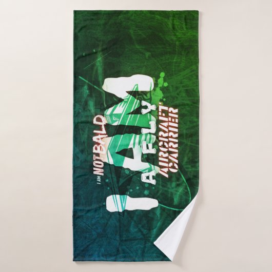 Nicht kahl, Militär, Armee Badehandtuch (Badehandtuch)