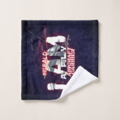 Nicht kahl, Militär, Armee Badhandtuch Set (Waschlappen)