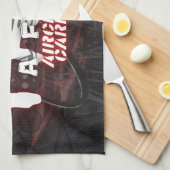 Nicht kahl, Militär, Armee Geschirrtuch (Viertel Falte)