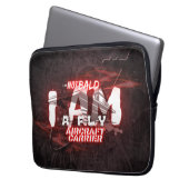 Nicht kahl, Militär, Armee Laptopschutzhülle (Vorderseite Links)