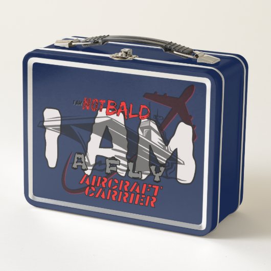 Nicht kahl, Militär, Armee Metall Brotdose (Vorderseite)